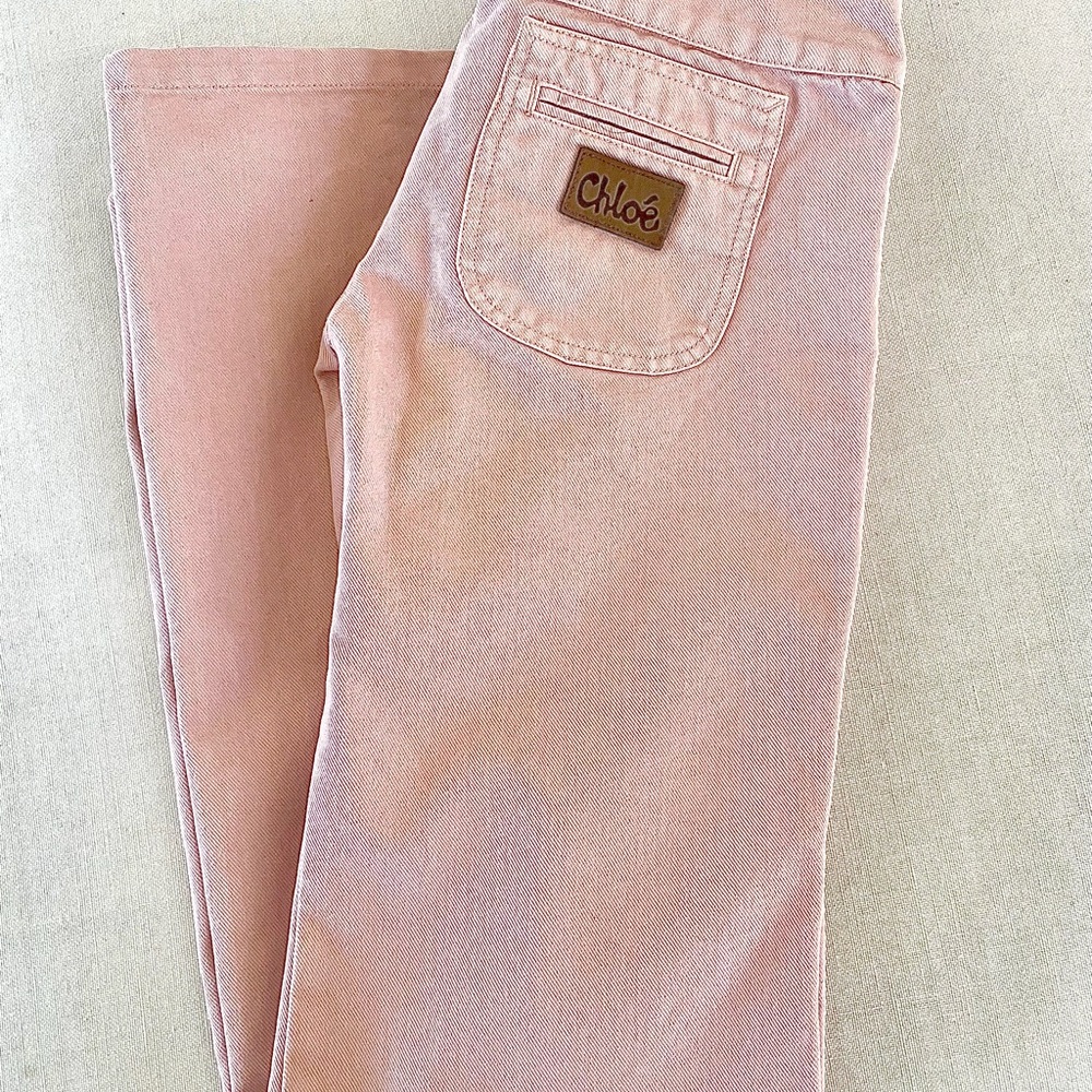 Chloé Pale Pink Jeans